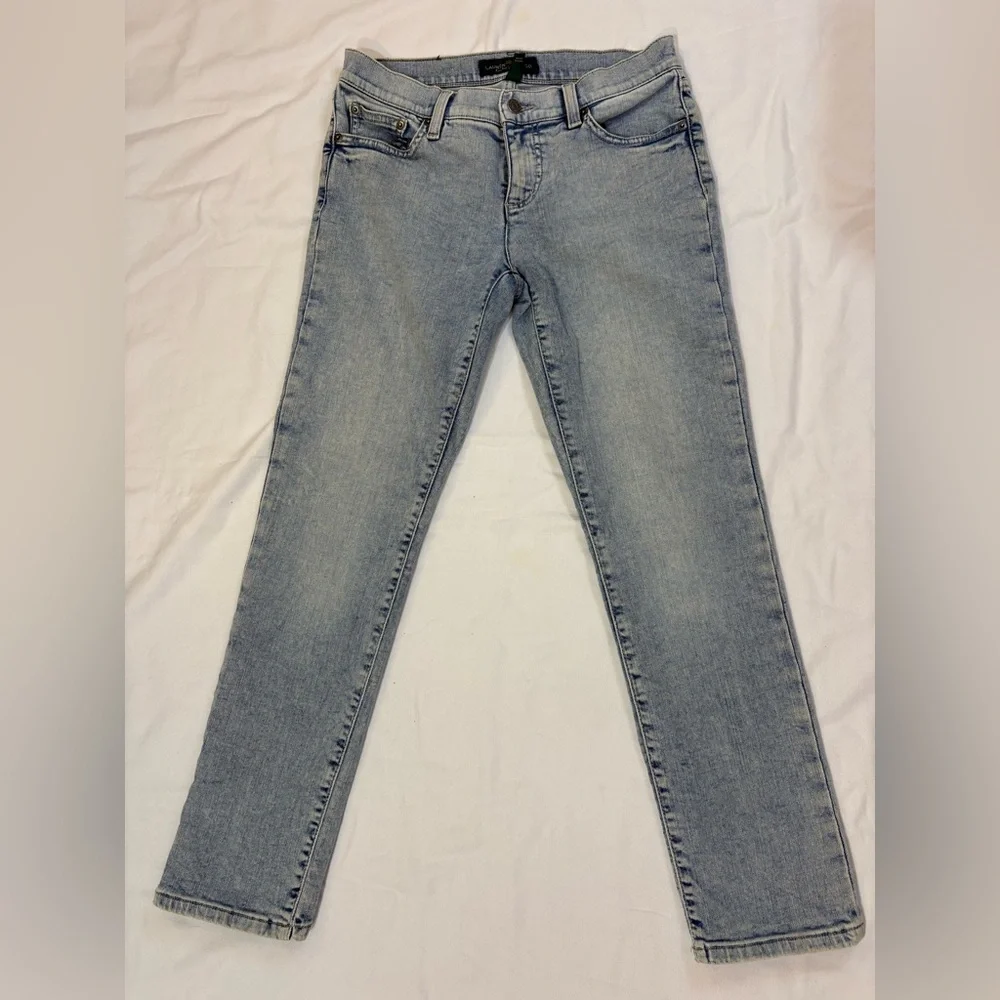 Ralph Lauren Light Wash Jeans- Size 4 - Picture 3 of 8